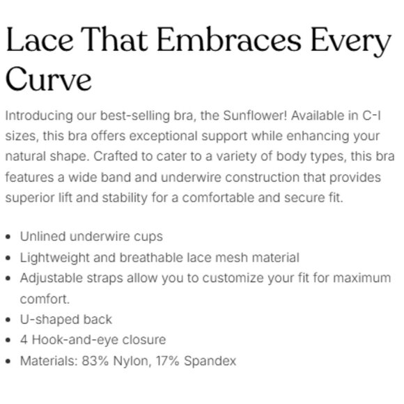 HSIA Bra 38DD Purple Lace Sheer Back Closure Underwire - Picture 9 of 14